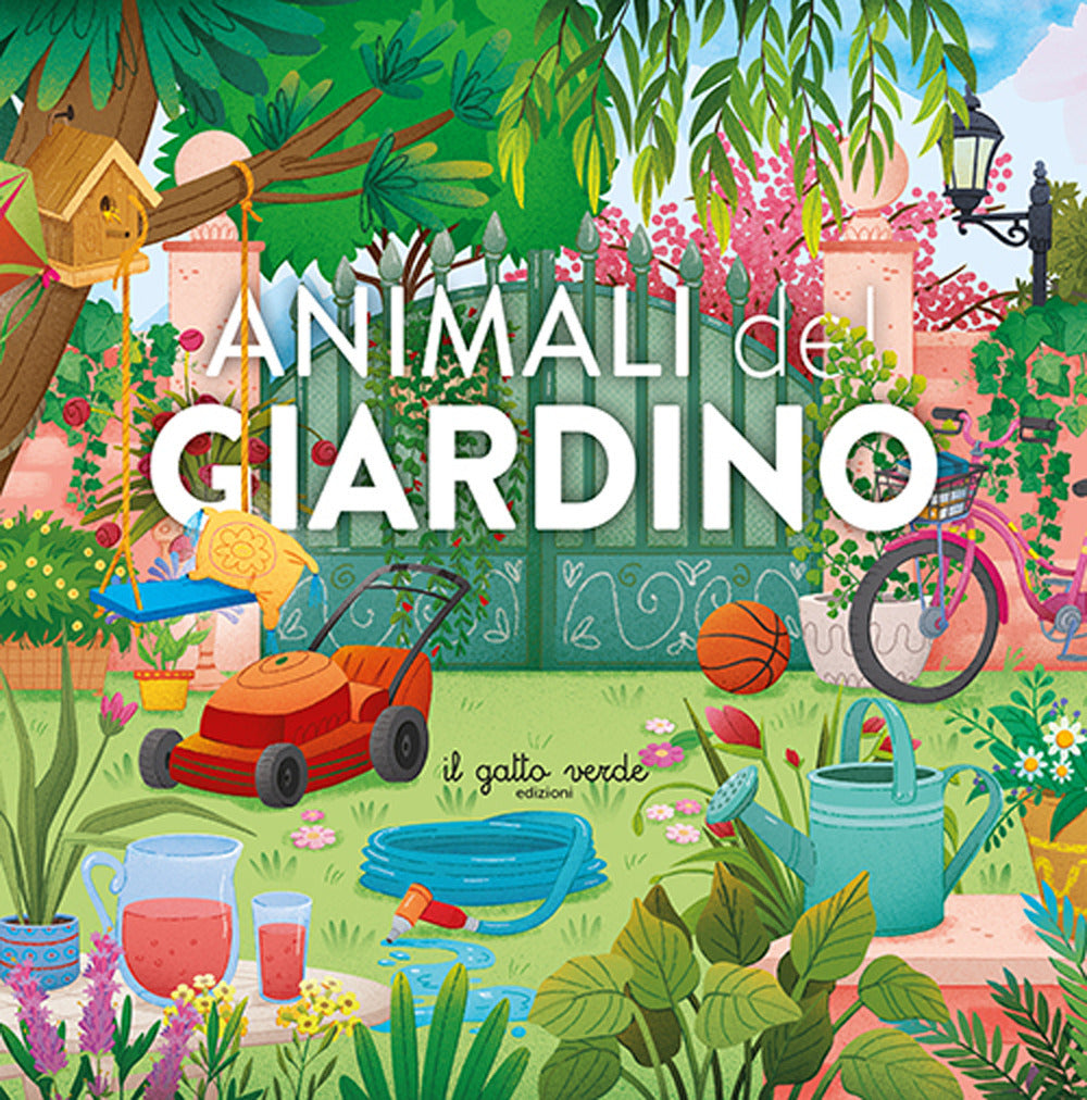 Copertina del libro ANIMALI DEL GIARDINO. EDIZ. A COLORI