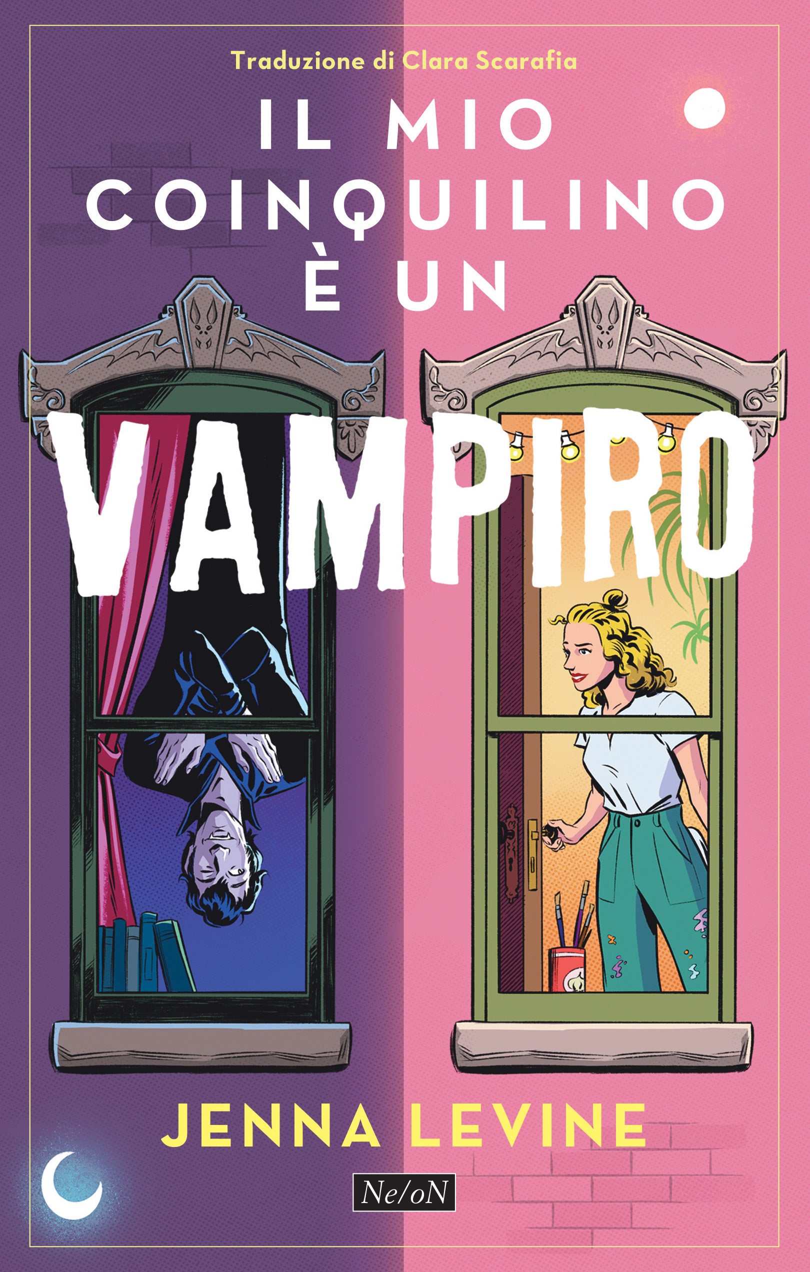Copertina del libro MIO COINQUILINO È UN VAMPIRO