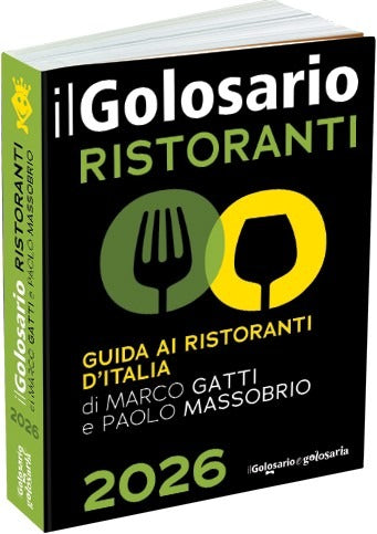 Copertina del libro IL GOLOSARIO 2026. GUIDA AI RISTORANTI D