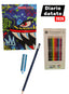 DIARIO SCUOLA SQUALO TINTA UNITA YOUNG DATATO 2026-2027 CON ACCESSORI